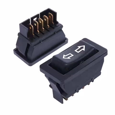 Prekidač s 3 pozicije DPDT za promjenu polariteta DC motora 12V/24V 20A