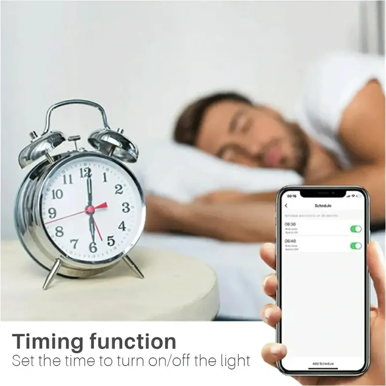 Pametna LED žarulja E27 WiFi s raznolikim bojama LED žarulja E27 s WiFi, prilagodbom svjetline i prilagođenim scenama