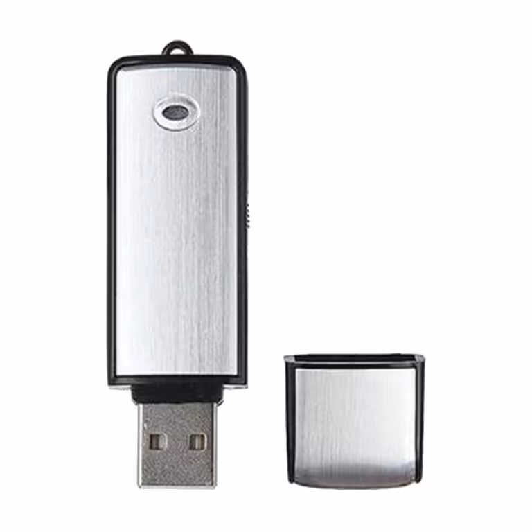 USB stick / digitalni diktafon 16GB s osjetljivim mikrofonom i punjivom baterijom – 160 sati snimanja