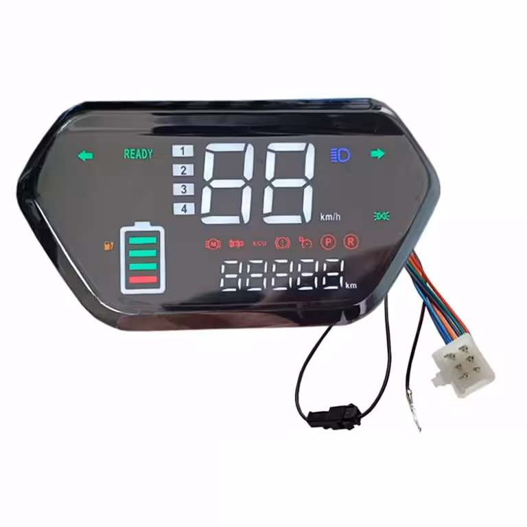 LCD digitalni zaslon za romobil, bicikl, električni skuter, Harley i CityCoco – Kompatibilan 48V, 60V, 72V