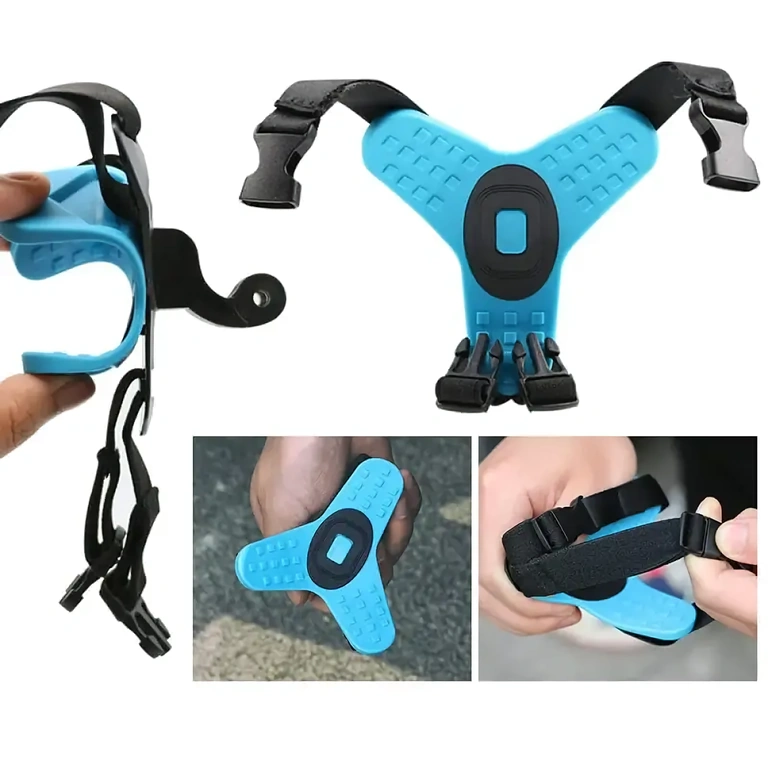 Siguran sustav za montiranje akcijske kamere na moto kacigu