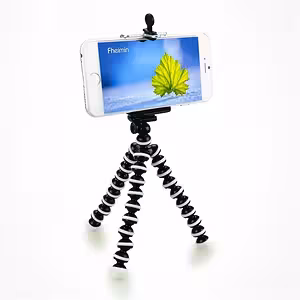 Fleksibilni stativ s univerzalnim držačem za telefon, foto i video aparat – Idealno za iPhone, Samsung, DSLR