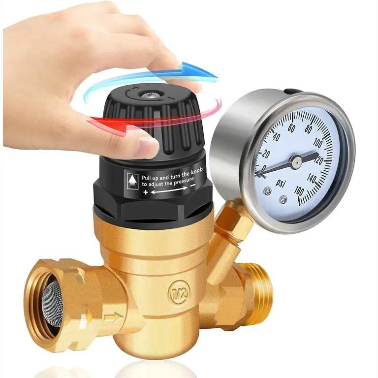 Prilagodljiva slavina za kontrolu tlaka vode u kućnim i industrijskim sustavima