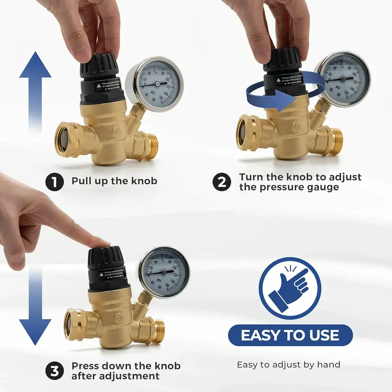 Regulator s finim podešavanjem tlaka, do 160 PSI