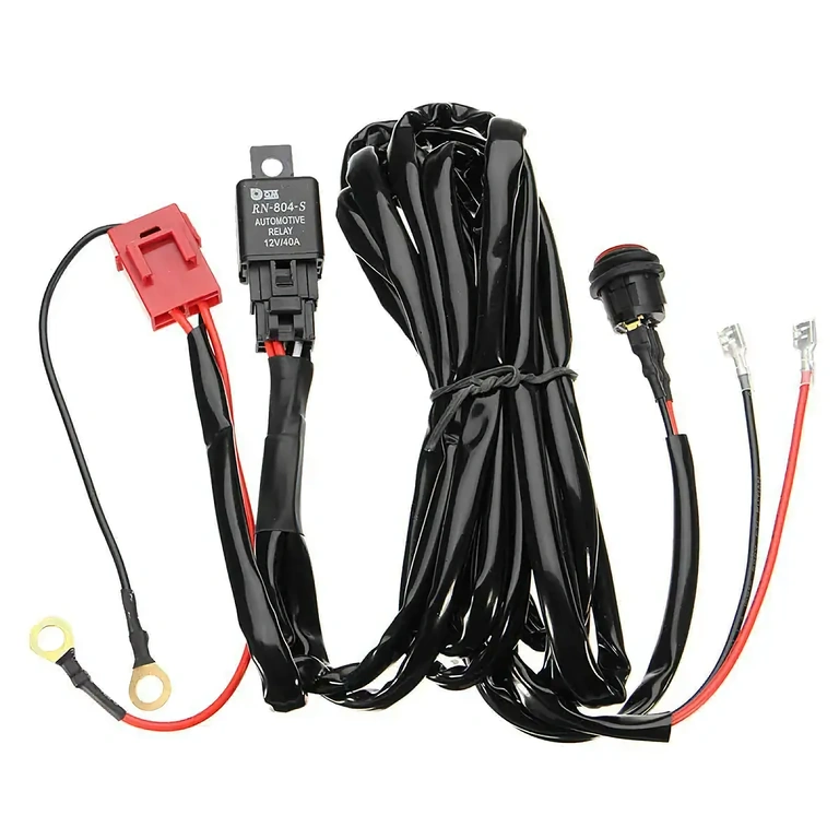 Električno ožičenje s relejem 40A i svjetlosnim prekidačem za LED-ove