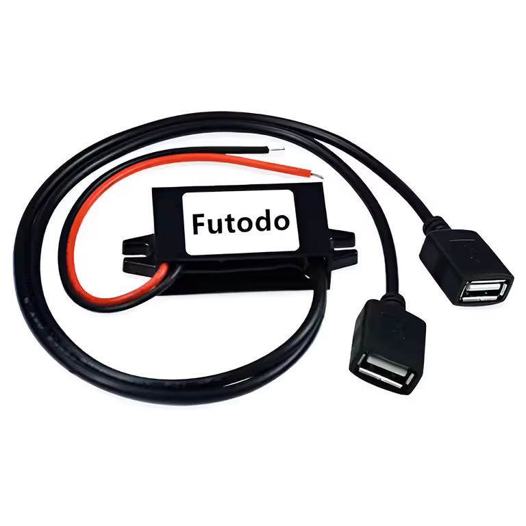 Step-down pretvarač napona 12V 24V 36V 48V na 5V 3A – DC-DC konverter s USB za auto kameru, telefon, solarni sustav