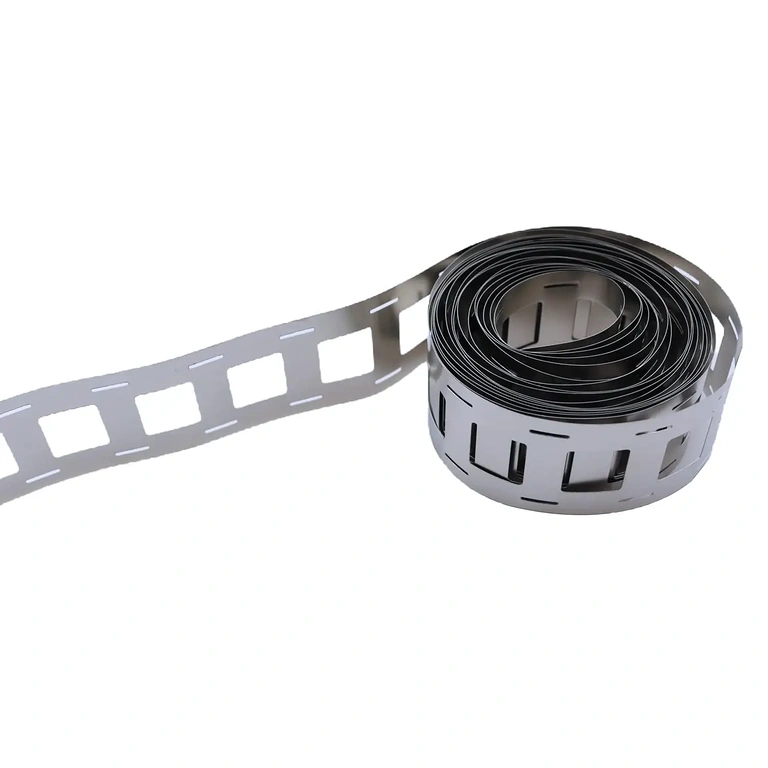 Proces točkastog zavarivanja na traci od čistog nikla