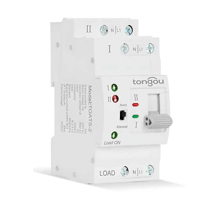 ATS uređaj fotografiran izravnog kuta, za bočni prikaz