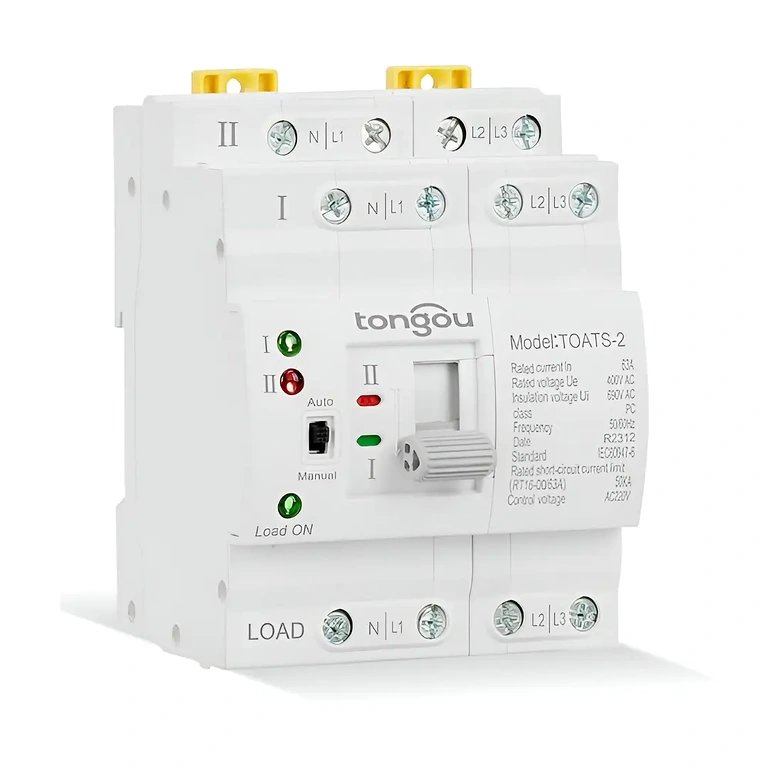 Trofazni ATS za upravljanje napajanjem u fotonaponskim sustavima