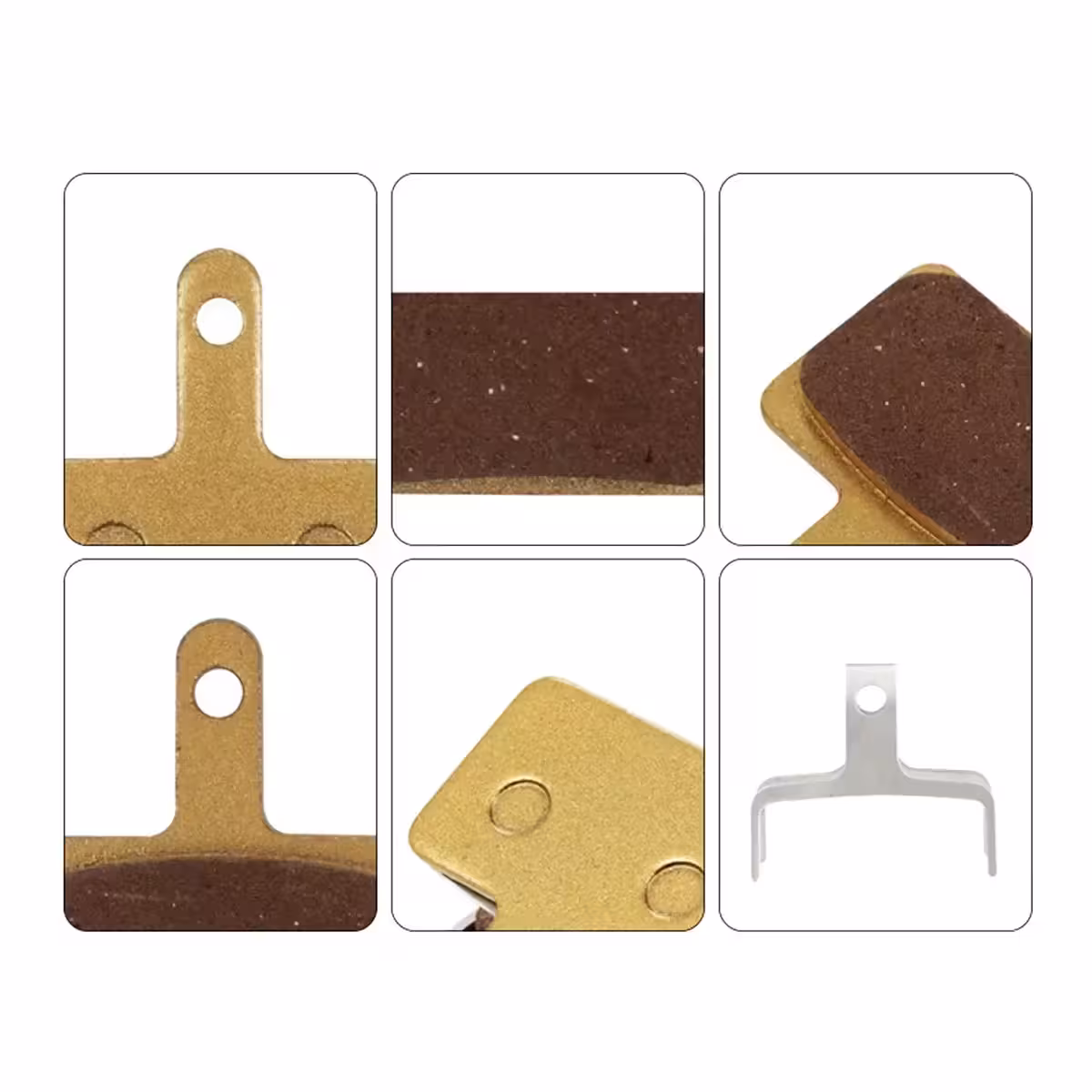 Dugotrajne bakrene kočione pločice za električne bicikle