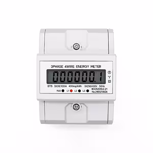 Detalj LCD zaslona trofaznog digitalnog mjerača