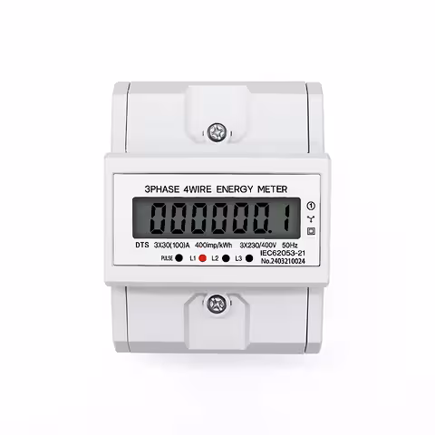 Digitalni trofazni brojilo struje za električnu energiju 380V – precizno praćenje potrošnje