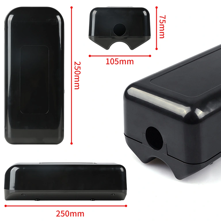 Prednji prikaz kutije kontrolera električnog bicikla