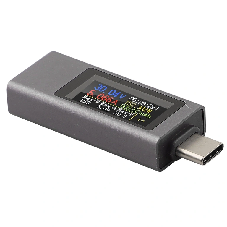 Tester u uporabi KWS-2302C Multimetar USB C Tester KWS-2302C u radu