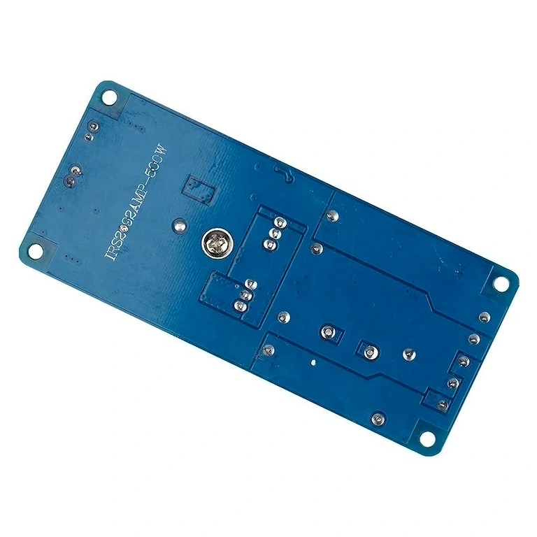 Stražnji prikaz mono pojačala 500W IRS2092 kit