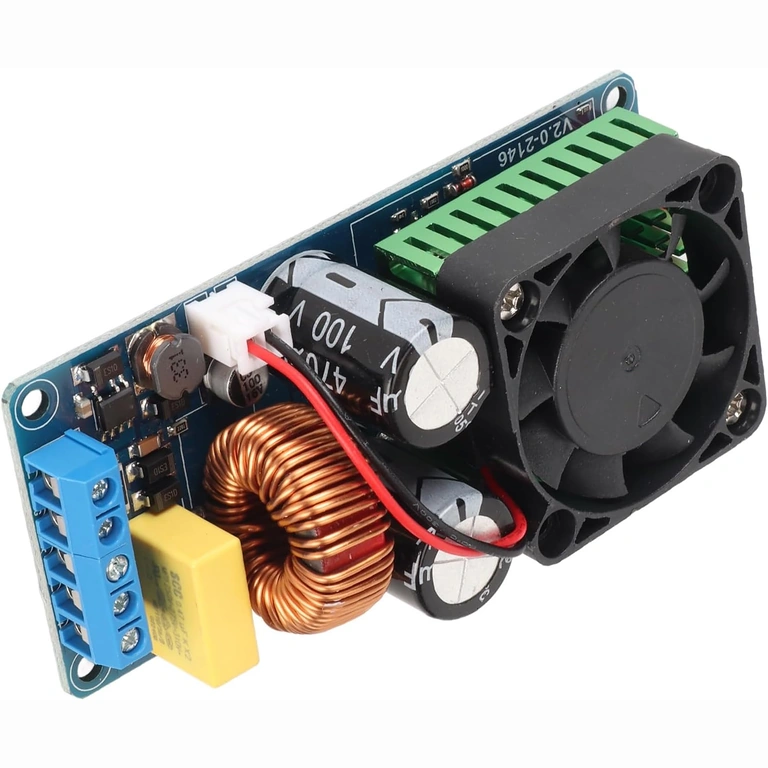 Detalj ploče kruga pojačala mono 500W IRS2092