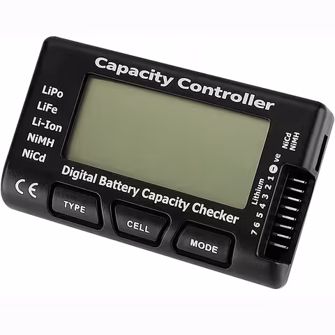 Tester baterija 18650 Li-Ion, LiPo, LiFe, NiMH, NiCd 2-7S – provjera napona i kapaciteta