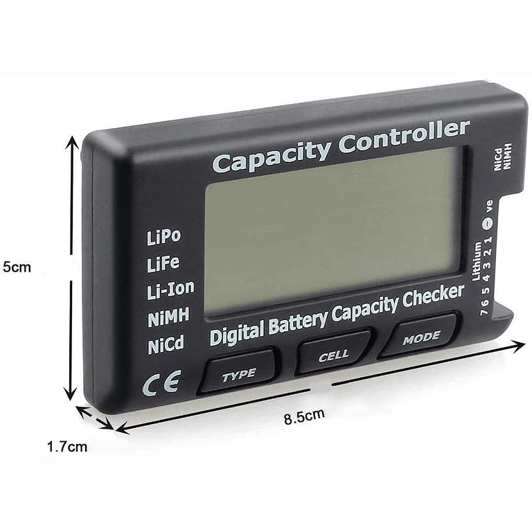 Digitalni tester Li-Ion 18650 i LiPo 2-7S, precizan i brz