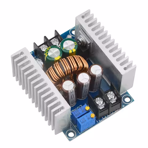 Step Down 20A 300W – DC-DC pretvarač napona, podesiv 6–40V → 1.2–36V, CC/CV modul