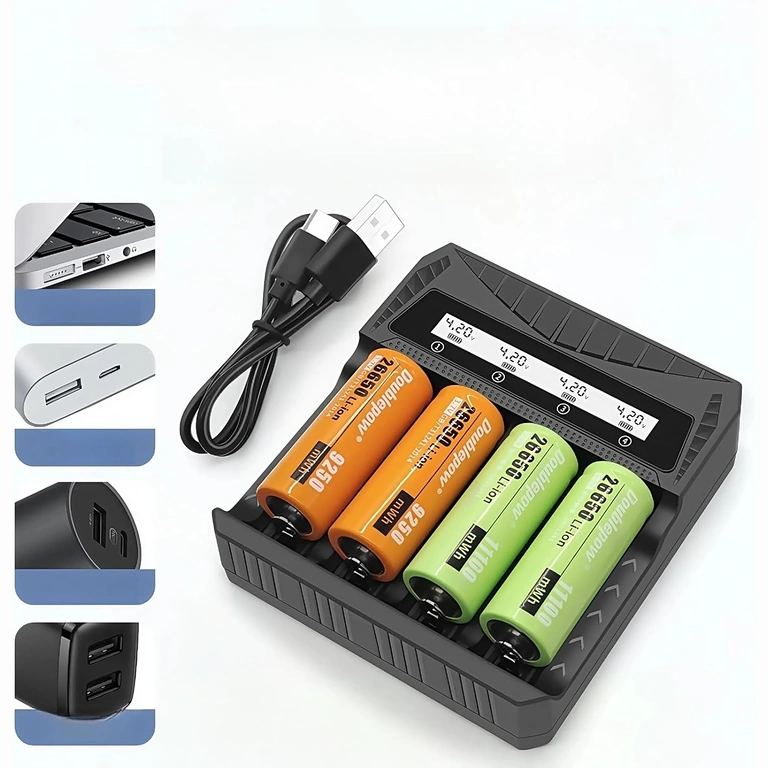 Universalni punjač s montiranim Li-ion baterijama