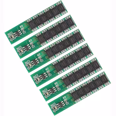 Set od 6 kom – BMS modul 1S 18650 3.7V 10A s kompletnom zaštitom