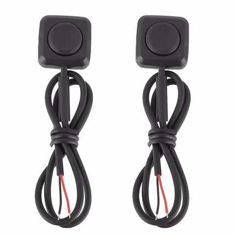 Set od 2 kom: auto/moto tipka s povratkom 12V/24V – mini push tipka bez zadržavanja