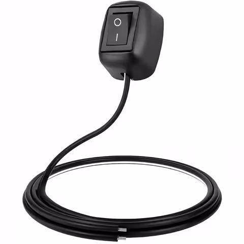ON/OFF tipka auto/moto s vidljivom montažom – prekidač 12V/24V DC, 10A peak, kabel 60 cm
