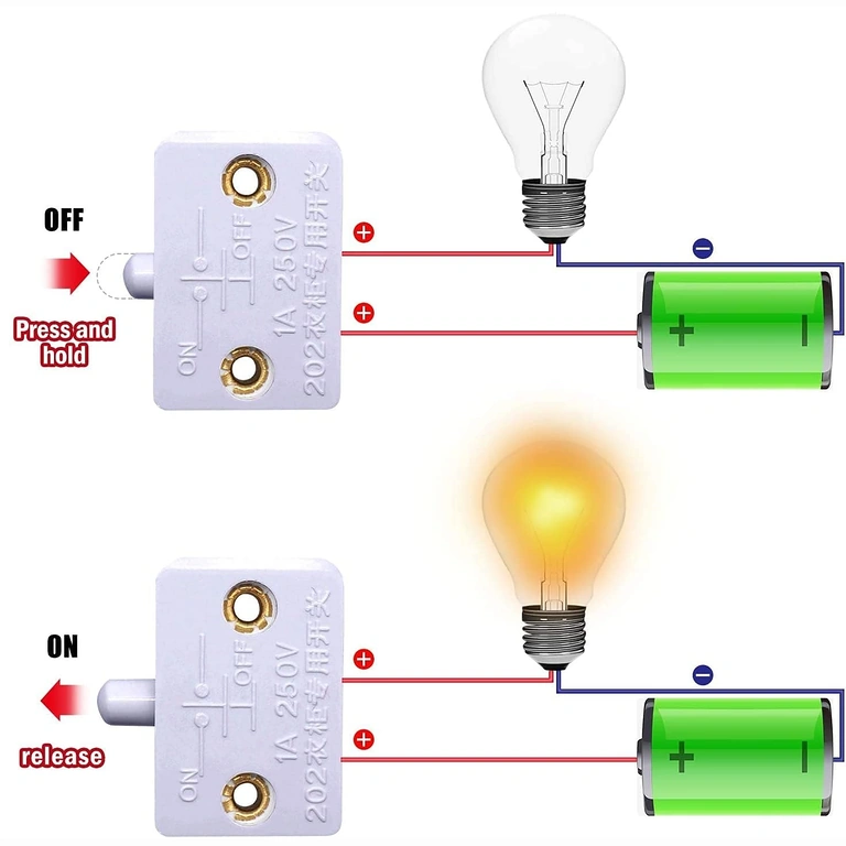 Primjer povezivanja prekidača ormara