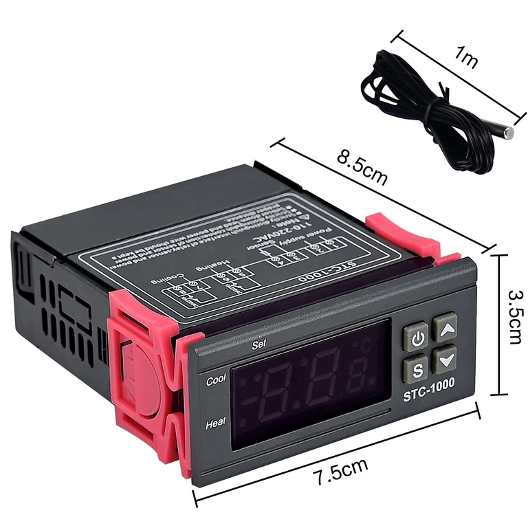 STC1000 kontroler temperature za fermentaciju piva, vina i homebrewing