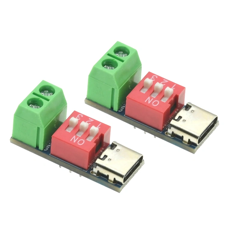 Odabir napona 5V–20V preko DIP-a