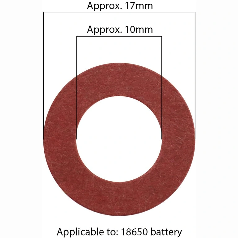 Točne dimenzije 17,8×10,5×0,3 mm za izolacijski papir 18650