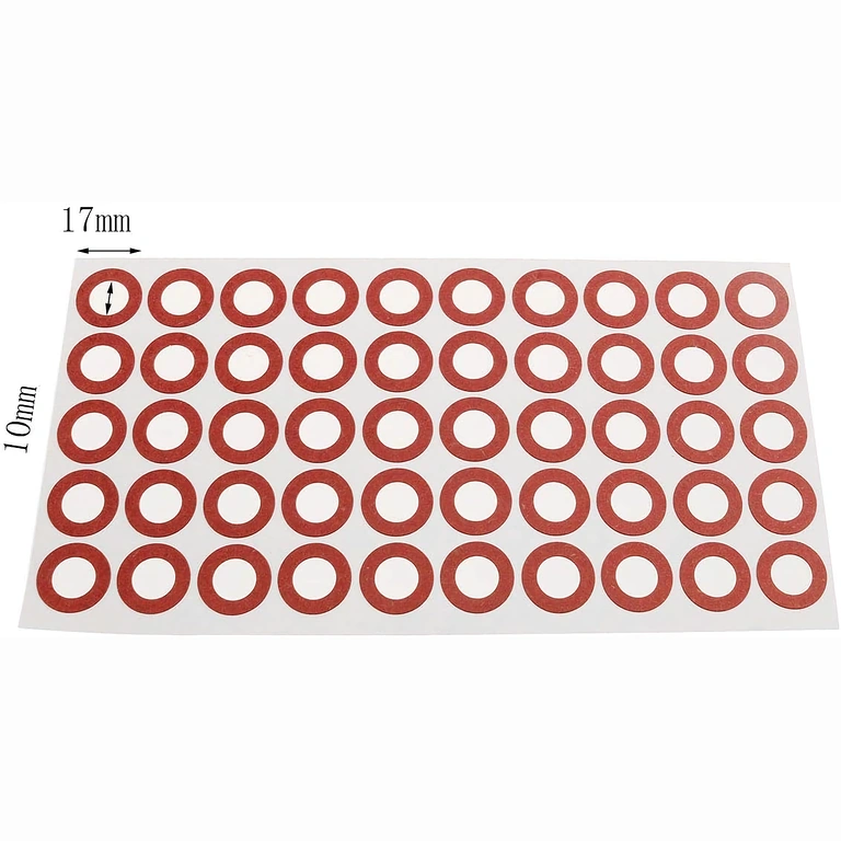 Crveni izolacijski papir za anodnu točku 18650 baterija