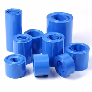 Blue heat shrink tubing Cellpack za 18650 baterije, po metru (1 m), promjeri 120 mm, 160 mm i 200 mm