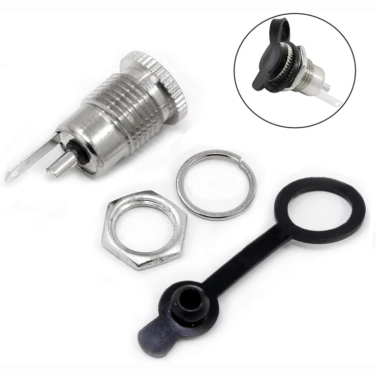 Set od 5 DC 12V 5,5x2,1 mm utikača – pakiranje