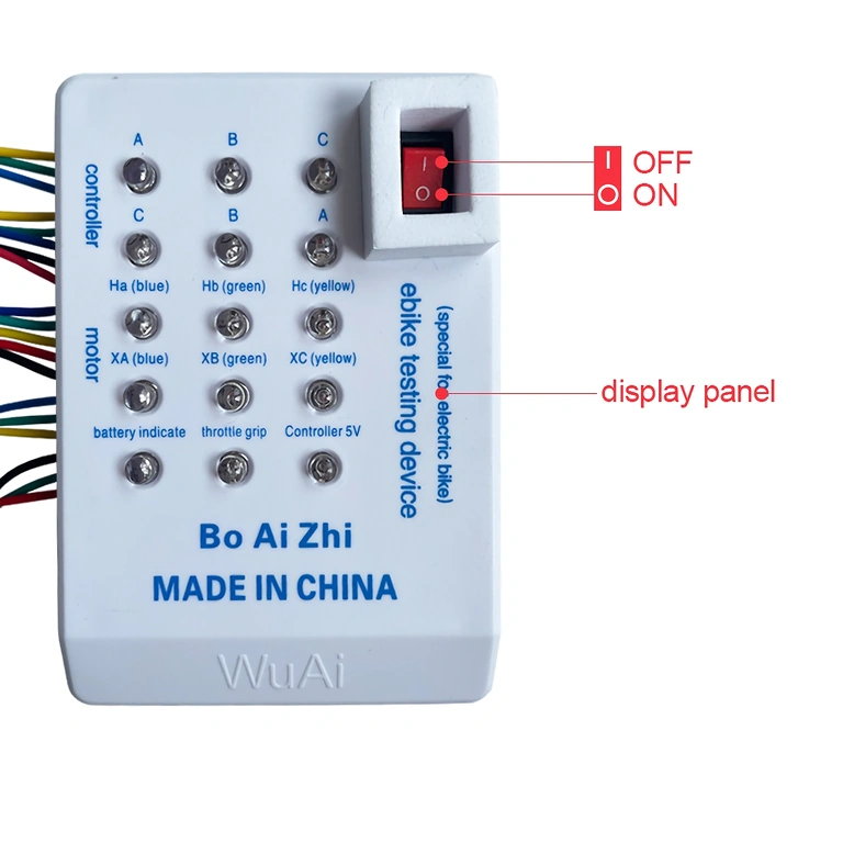 Poluga za gas spojena na univerzalni tester