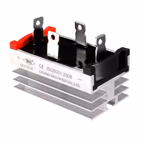 Jednofazni ispravljački most 50A 1200V s hladnjakom – diodni most s 4 diode za AC-DC ispravljanje