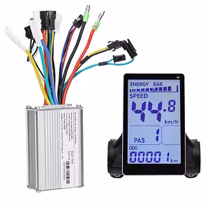 Potpuni prikaz kompleta kontroler + zaslon M5 za električni bicikl 500W–1000W